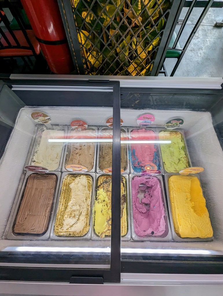 Ice cream at Green & Pepper Restaurant in Bashundhara