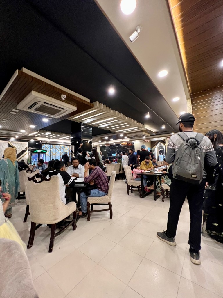 Interior of Sultan's Dine Restaurant