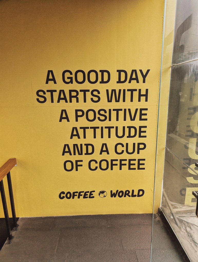 Inside Coffee World Uttara